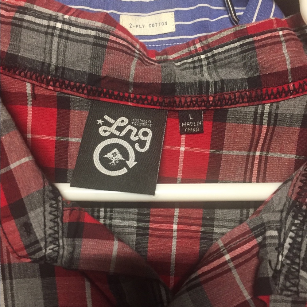 LRG long sleeve shirt large